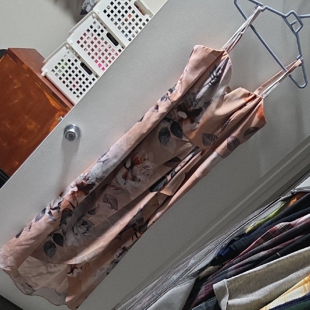 City Chic Satin Blush Top